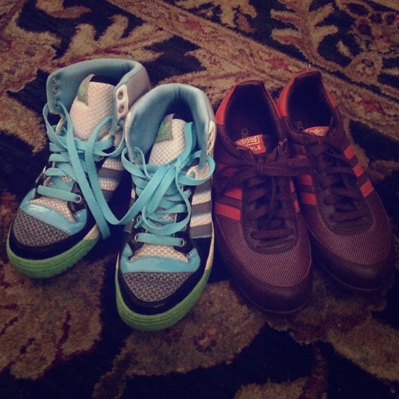 Adidas Shoes - Adidas sneakers in full effect. Bundle!