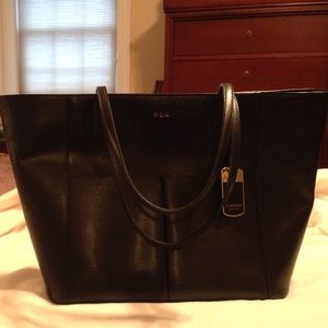 Ralph Lauren leather tote