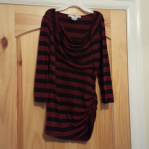 Beautiful red/black blouse.....
