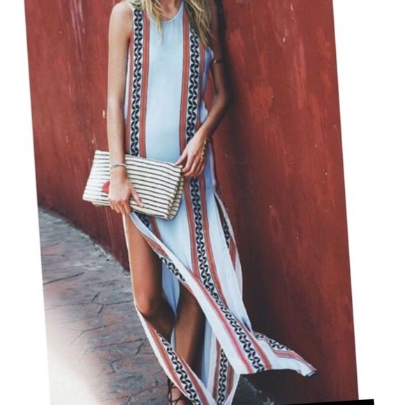 Dresses & Skirts - ⛔️Sold⛔️ohemian sleeveless maxi dress
