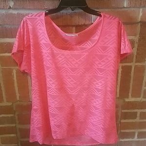 Aztec Pattern Lace Tee