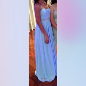 Sky Blue Gown