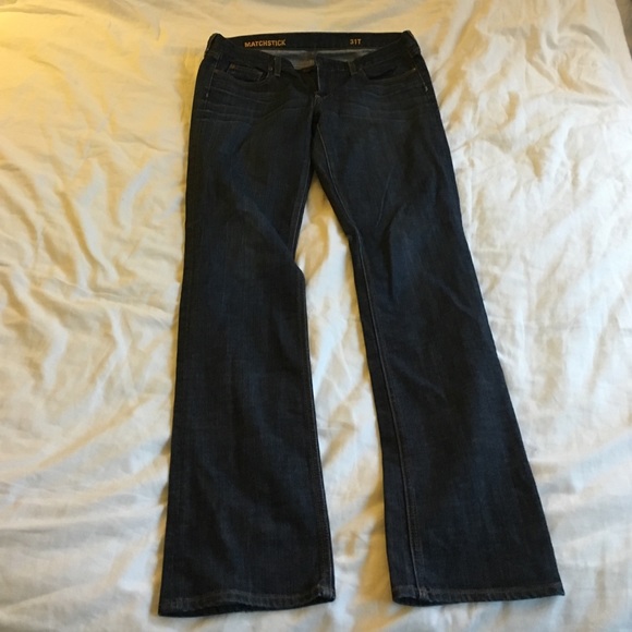Jcrew matchstick jeans 31 tall