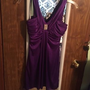 Steppin' Out Purple Semi-formal dress