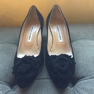 Manolo Blahnik Black Pump