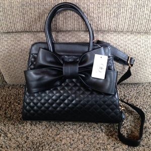 Black Quilted Handbag