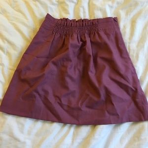 Jcrew wool mini skirt