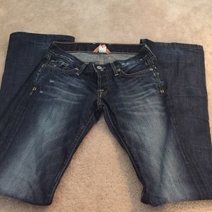 Lucky brand bootcut jeans size 0