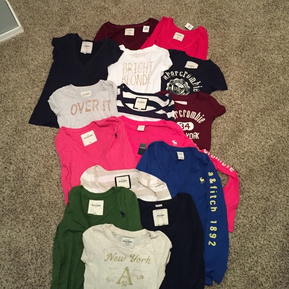 15 Abercrombie shirts