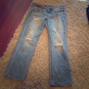 American Eagle Denim Capris