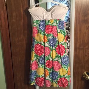 Strapless Lilly Pulitzer dress
