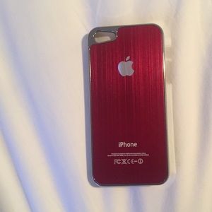 iPhone 5/5s red case