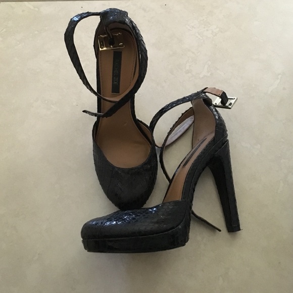Rachel Zoe Snakeskin Pumps