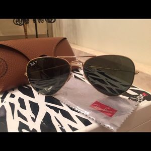Polarized Ray-ban Classic Aviators