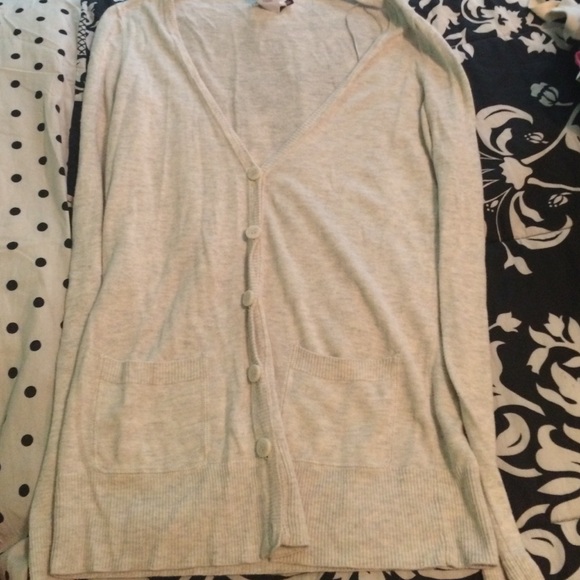 Cream cardigan