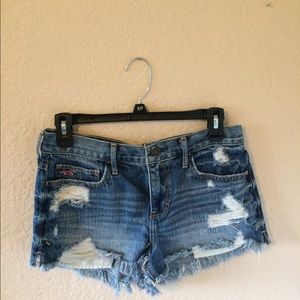 New Hollister denim shorts