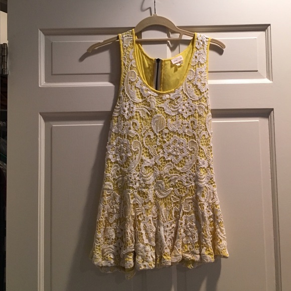 Cotton and lace top