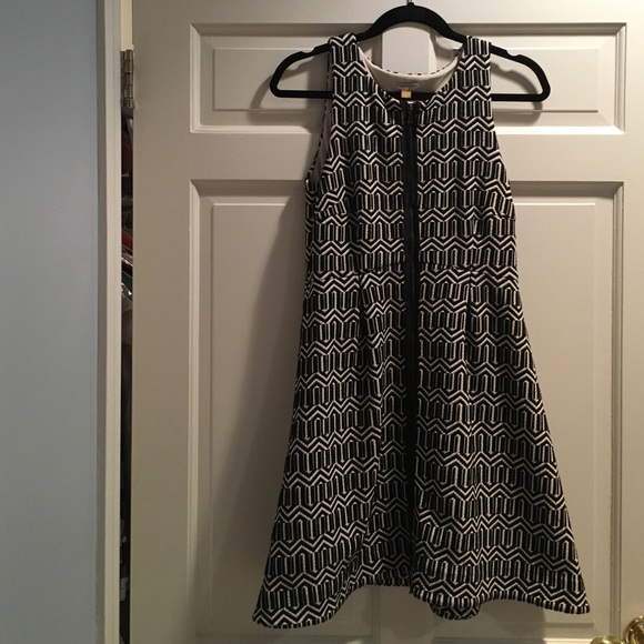 Black and White cotton dress