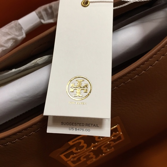 Tory Burch Small Britten Slouchy Tote - Picture 2 of 3