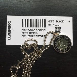 Saint Christopher necklace