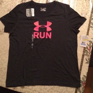 Women's Under Armour Cotton Vneck (heatgear)