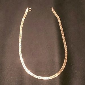 Gold Chain with "I LOVE YOU"-16"