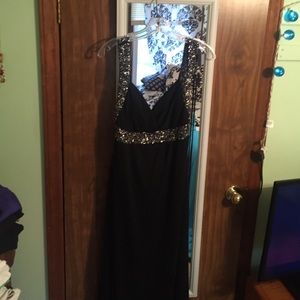 Black formal dress