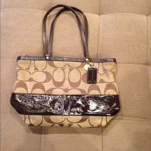 Coach small tote