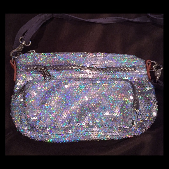 Sequin crossbody