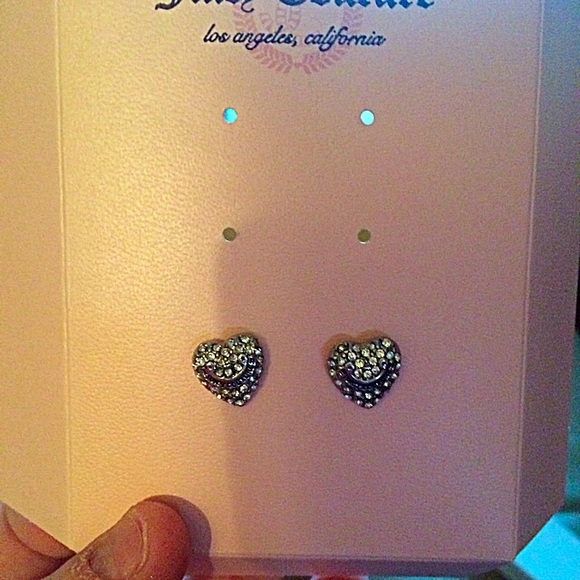 Juicy diamond studded earrings.