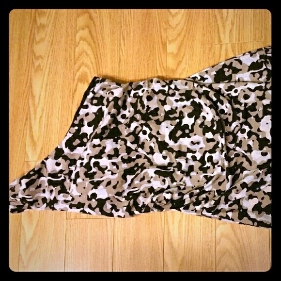 Victoria Secret one shoulder camo dress