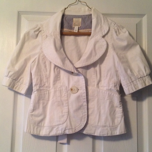 Elevenses White lightweight jacket