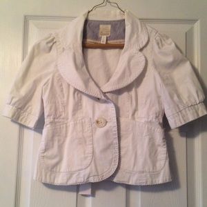 Elevenses White lightweight jacket