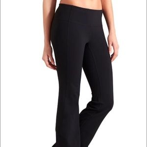 Black Athleta Revelation Yoga Pants