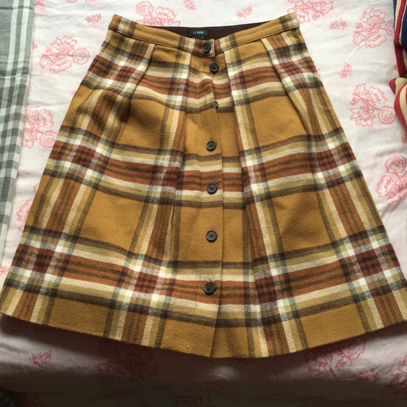 J.Crew Plaid Skirt