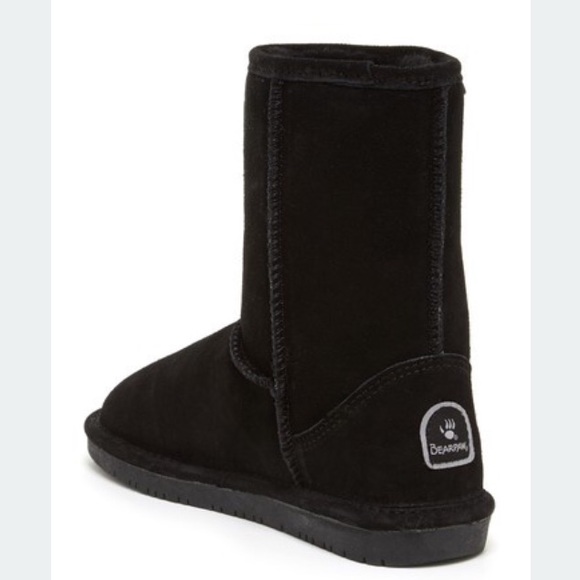 Black bearpaw boots