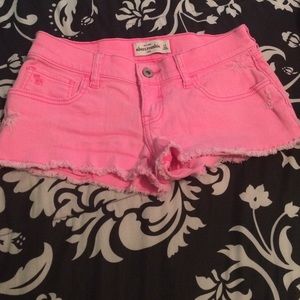 Pink Abercrombie Kids Shorts