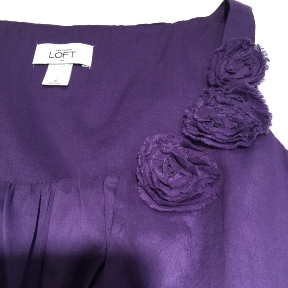 Ann Taylor LOFT light Cotton Tank Dress - Picture 3 of 3