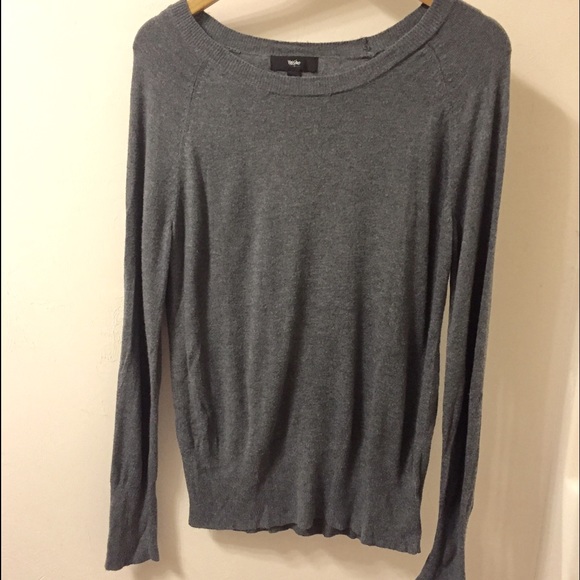 Grey Slouchy Sweater - Picture 2 of 4