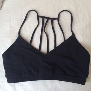 Black Stappy Bralette