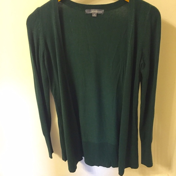 Forest Green Cardigan - Picture 2 of 4