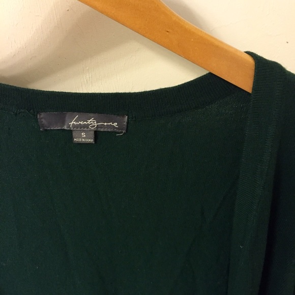 Forest Green Cardigan - Picture 3 of 4