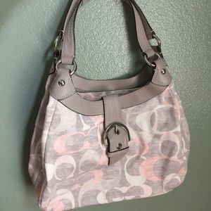 Coach purse and matching wallet