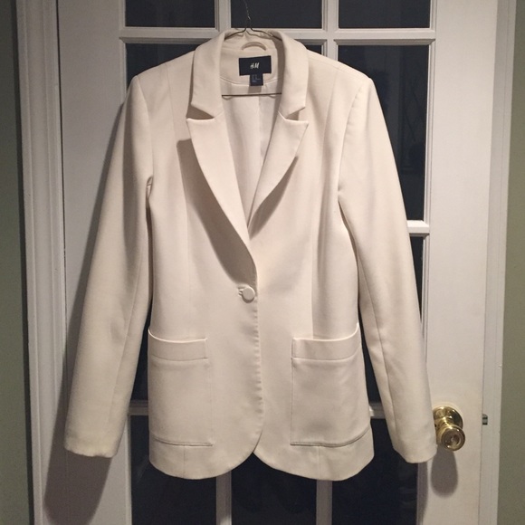 H&M White Blazer