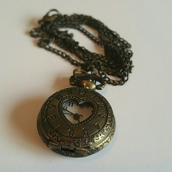 Steampunk Pocket Watch Necklace