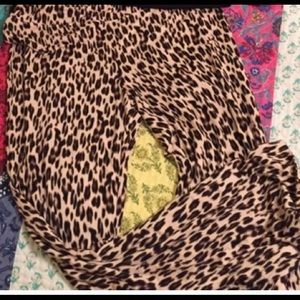Cheetah pants