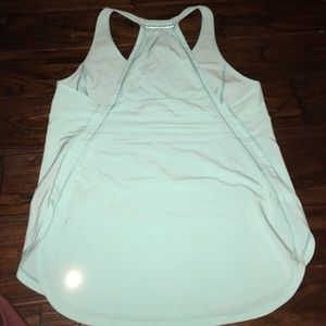 NWOT (worn for a few hours) pale blue tank