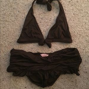 Juicy Couture brown bikini swimsuit