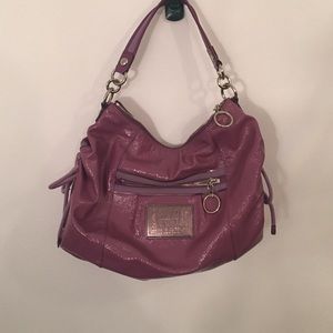 Purple Coach Purse