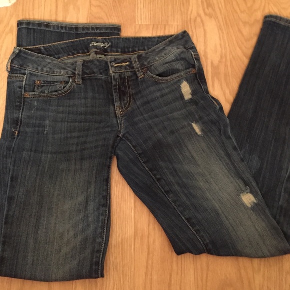 Forever 21 distressed jeans